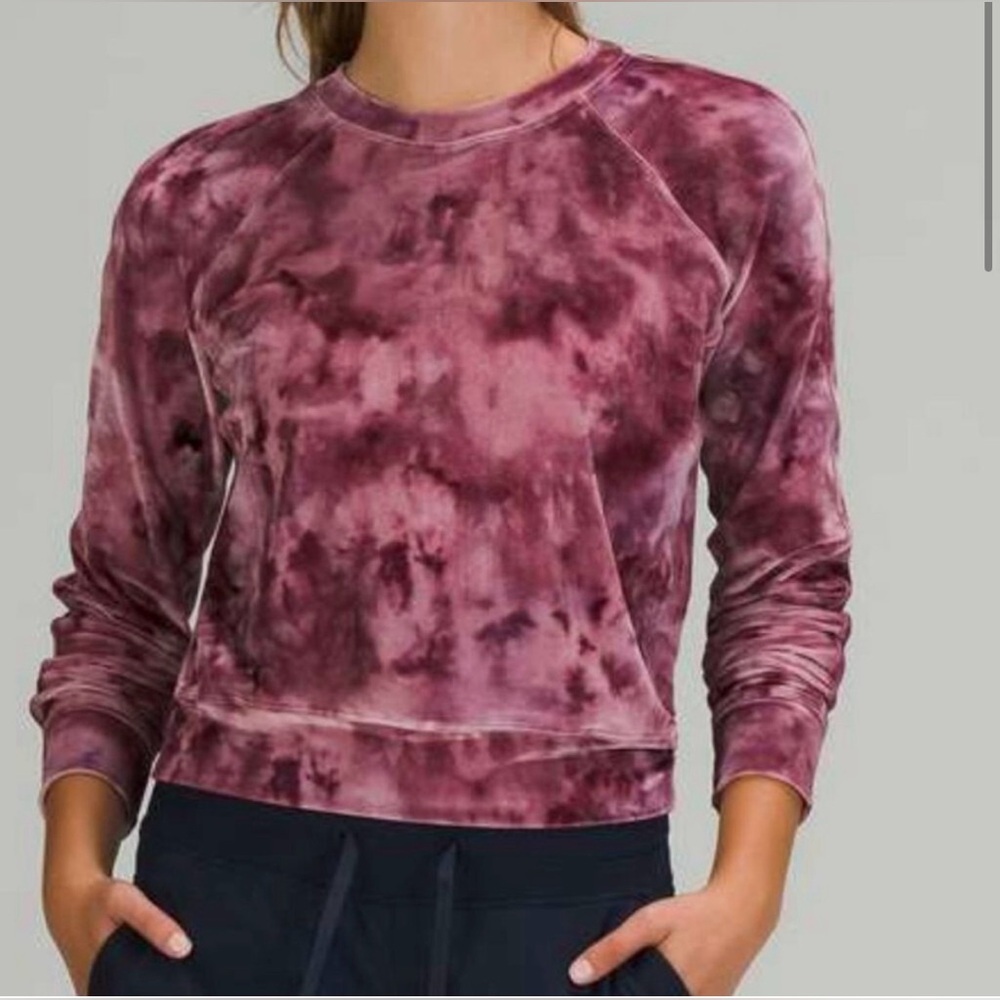 Lululemon Velour Warm Down Crew